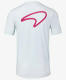 T-Shirt McLaren Miami Néon Graphique Blanc