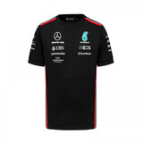 T-Shirt Mercedes AMG Noir Team F1
