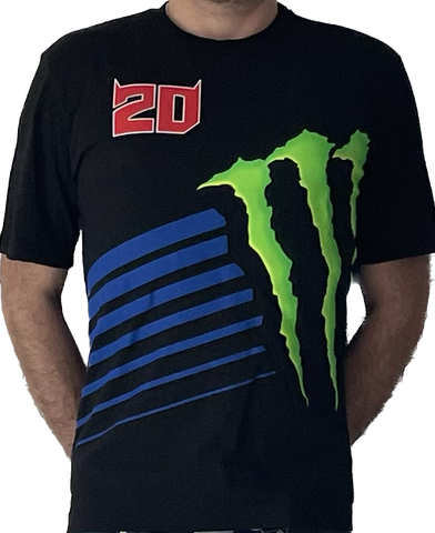 T-Shirt Fabio Quartararo Dual Monster Energy