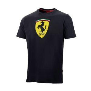 T-Shirt Ferrari Classique Noir Enfant