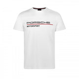 T-Shirt PORSCHE Motorsport Lifestyle Blanc ou Noir