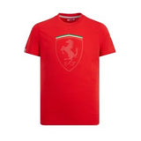 T-Shirt Scuderia Ferrari logo bouclier Rouge ou Noir