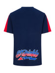 T-Shirt Quartararo Bleu et Rouge "20"