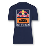 T-Shirt Femme KTM Red Bull Racing  Backprint Bleu Marine