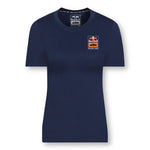 T-Shirt Femme Red Bull Racing  Backprint Bleu Marine