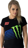 T-Shirt Femme Fabio Quartararo Monster Energy