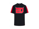 T-Shirt Quartararo Noir et Rouge "20"