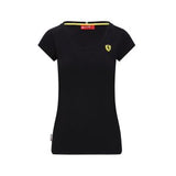 T-Shirt Scuderia Ferrari Femme Noir / Rouge